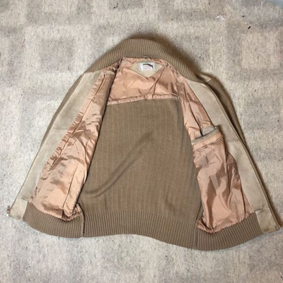 Vintage 1970’s Suede Leather Sweater Jacket | Large - Picture 14 of 14